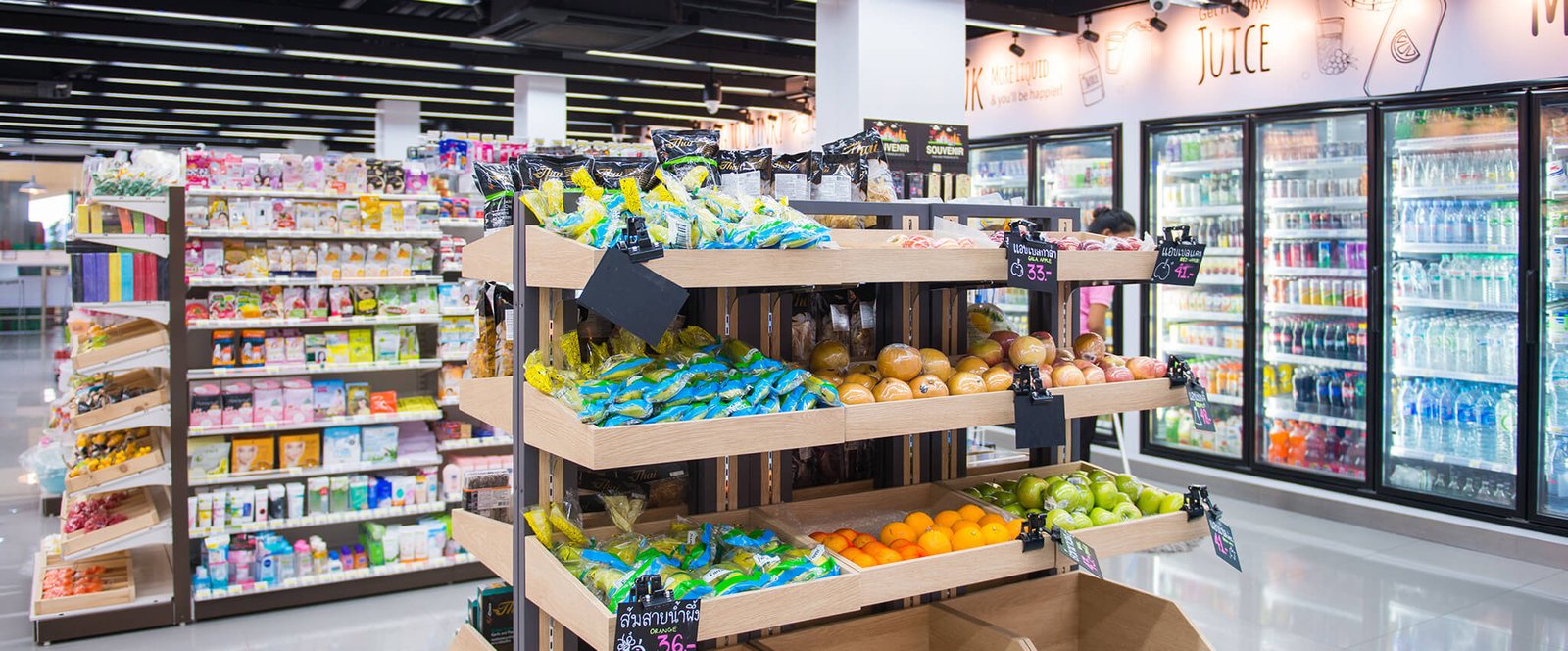 Evermere travel and convenience assortment displayed in a clean retail setting